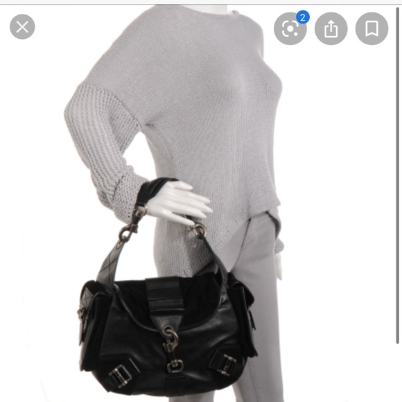 Dior Handbags - Authentic Christian Dior Black Rebelle Bag